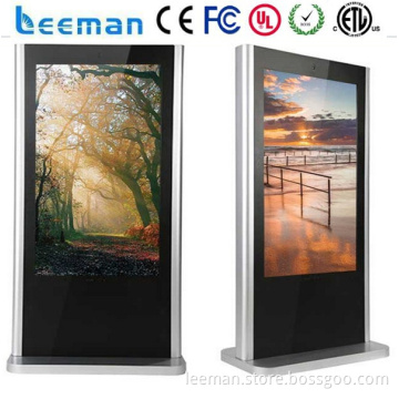 touch screen advertising player Leeman P5 SMD super thin android internet monitor led